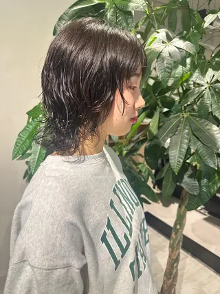 ミディアム パーマ シェアサロンコネクト所属・Chiho/ 博多/大人かわいいのヘアスタイル