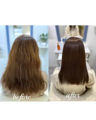 セミロング カラー ✨髪質改善が大好評✨ 美容室lic近藤✨のヘアスタイル