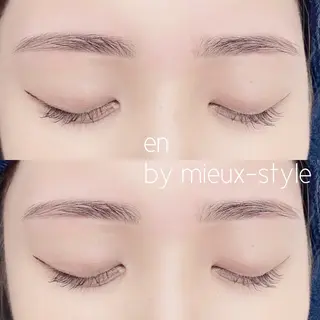 アイブロウ Na0 .en ornerのマツエク・マツパデザイン