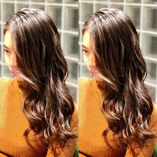 ロング カラー パーマ ヘアアレンジ tocca所属・毎月通える価格♪ 杉本真基のヘアスタイル