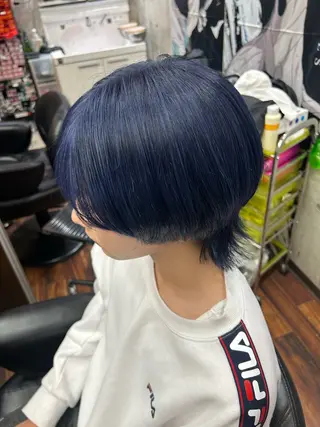 カラー メンズ 地雷系/サブカル/ ハイトーン/がーたんのヘアスタイル