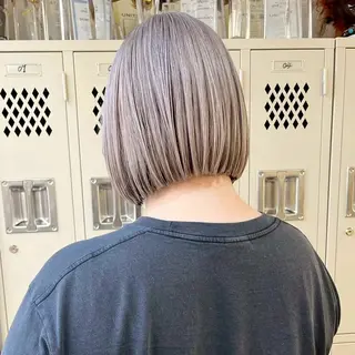 🌙ボブ特化×透明感 カラー リナ🌙のヘアスタイル