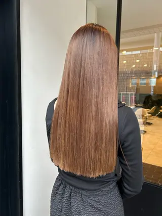 ロング タナカ レイヤのヘアスタイル