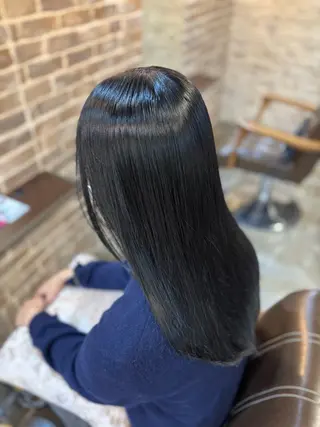 ロング カラー カラーモデル/ 川野秀真のヘアスタイル