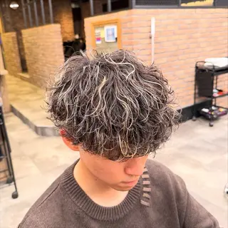 ミディアム メンズ特化 水口湧太のヘアスタイル