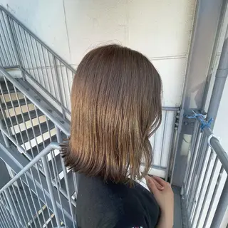 ミディアム 🤍韓国トレンド ヘア🤍miku🤍のヘアスタイル