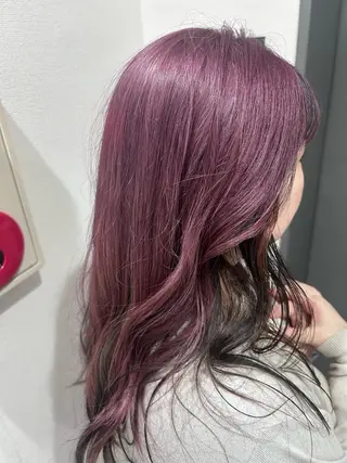 ロング カラー SALOWIN 新宿三丁目me+所属・レイヤー/ボブ/ 髪質改善/石井ハルカのヘアスタイル