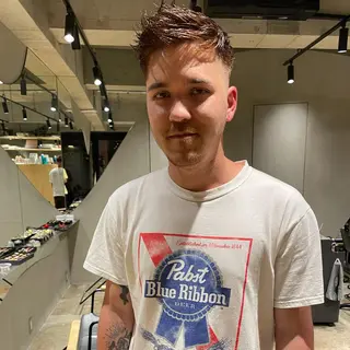 メンズ 🌈圧倒的デザイン パーマ　関和希のヘアスタイル