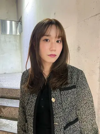 ミディアム ACQUA所属・カットモデル募集中！ ACQUA  eriのヘアスタイル