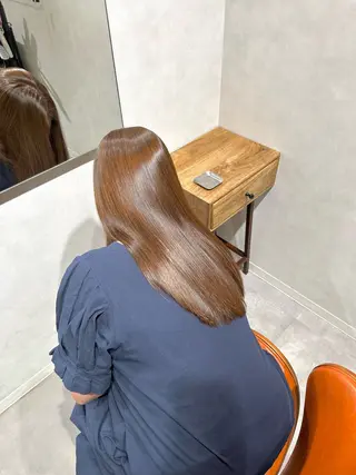 セミロング 寺下 璃桜のヘアスタイル