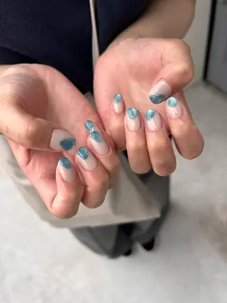 ネイル Gemies所属・Gemies_ RINA🫧のネイルデザイン