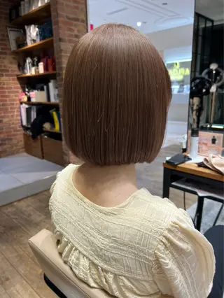 ミディアム カラー レイヤー/艶カラー 韓国/石戸谷海斗のヘアスタイル