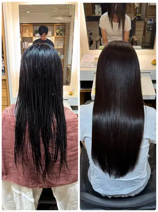 セミロング afloatkobe所属・美髪/髪質改善 川口凌弥のヘアスタイル