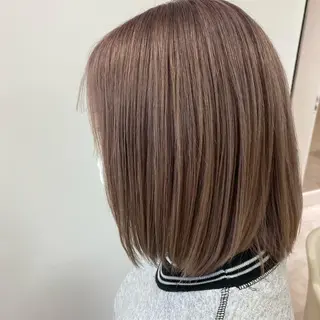 ミディアム カラー 個性派/ブリーチ *ほのかのヘアスタイル