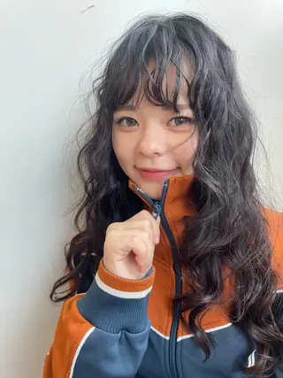 ロング パーマ Toiro 横浜所属・🎀レイヤー/パーマ カラー/ai🎀のヘアスタイル
