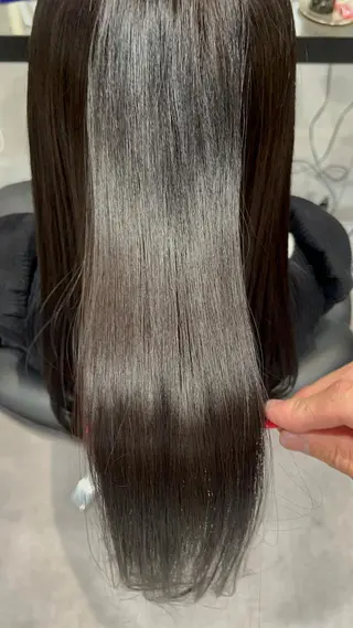 ロング カラー パーマ 🌈艶髪/髪質改善 新宿itouのヘアスタイル