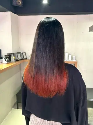 ロング カラー 🐺ウルフオタク🐺 ハイトーン/moeのヘアスタイル