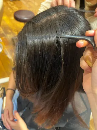 ショート ストレートパーマ🦢 ユメのヘアスタイル