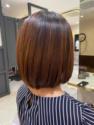 ミディアム CIEL天六店 三上春のヘアスタイル