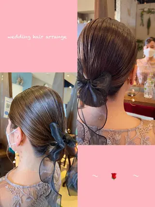 セミロング biss所属・真 帆のヘアスタイル