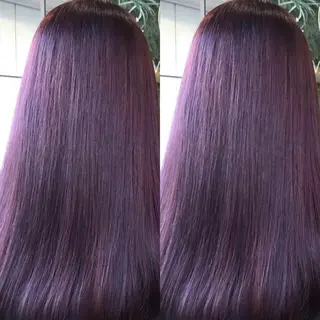 ロング カラー Hanna by W_SALONのヘアスタイル