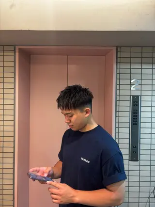 ショート パーマ特化🌀 ナカムラカイオウ🌎のヘアスタイル