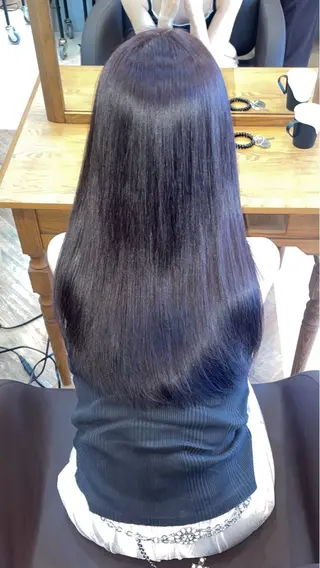 カラー flammeum 伊勢崎所属・⠀ ⠀ アリサ🎀🫧のヘアスタイル