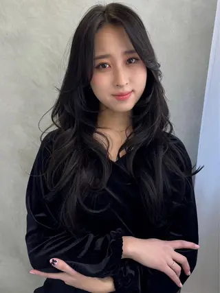 セミロング 【髪質改善×トレンド ヘア】杉崎のヘアスタイル
