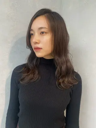 ミディアム AOl所属・🫧艶髪🪽 Karinのヘアスタイル