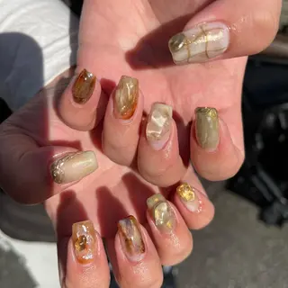 ネイル らんまnail &Pearlセルフホワイトニング所属・Ranma beautyのネイルデザイン