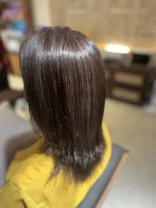 ミディアム カラー Aina🩶 艶カラー🩶のヘアスタイル