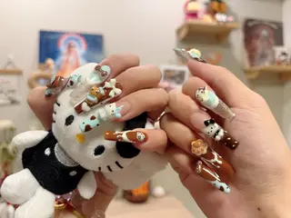 ネイル 🎀Pink ピンク🎀のネイルデザイン