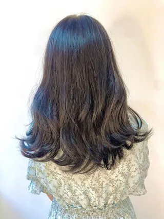 ロング カラー 顔まわり職人🇰🇷 韓国ヘア/KAITOのヘアスタイル