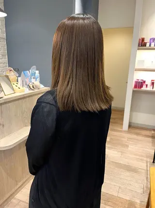 ミディアム カラー セジールヘアメゾン所属・韓国レイヤー/透明感 カラー🐈曾根高のヘアスタイル