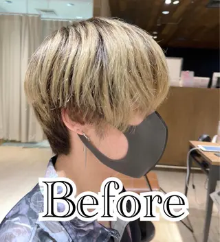 カラー メンズ 赤羽今日子/レイヤー /盛れる顔まわりのヘアスタイル