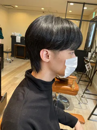 メンズ 亀川蓮 Agu hairのヘアスタイル