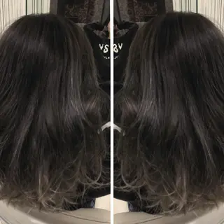 ミディアム カラー Lore Airl所属・畑山 紗耶佳のヘアスタイル