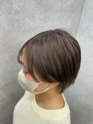 ショート カラー PERCUT大阪堀江店所属・メンズヘアのカリスマ 北地　空のヘアスタイル