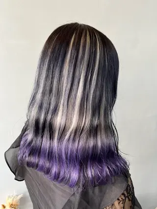 セミロング カラー 🎀透明感 カラー🎀ミズキのヘアスタイル