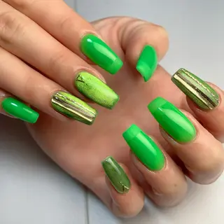 ロング ネイル 下妻市ﾈｲﾙｻﾛﾝ M_styleのネイルデザイン