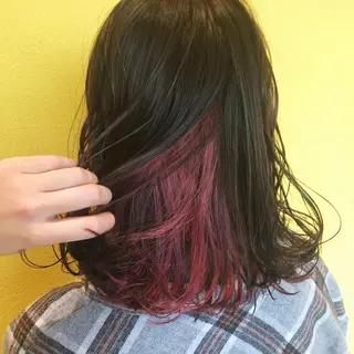 ミディアム sano sayakaのヘアスタイル