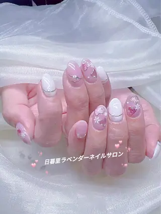 ネイル ラベンダー💖日暮里 ルル💖ネイルのネイルデザイン