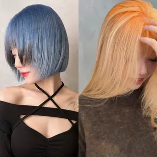 カラー 似合わせ×ハイトーン キドヨシキのヘアスタイル