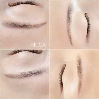 アイブロウ RICOA 酒井のマツエク・マツパデザイン