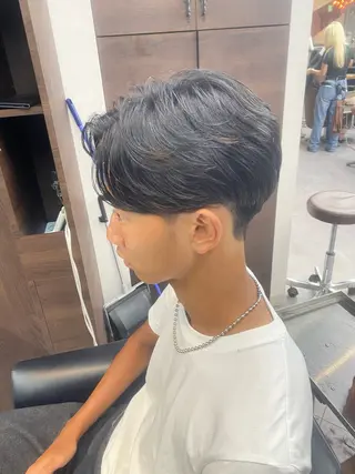 ショート メンズ 藤原快斗 /カットモデル募集のヘアスタイル