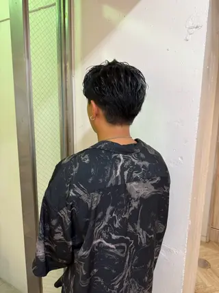 メンズ 暖色🍒アレンジ🎀 ボブ🌼くるみのヘアスタイル