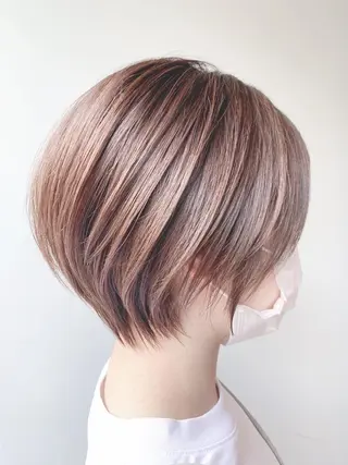 ショート 【赤み消しカラー】 中野浩太のヘアスタイル