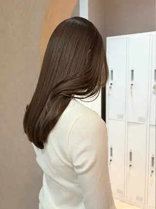 ロング 似合わせ/透明感 /レイヤー/りほ🤍のヘアスタイル