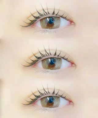 マツエク・マツパ 🖤束感まつ毛 Rina🖤のマツエク・マツパデザイン