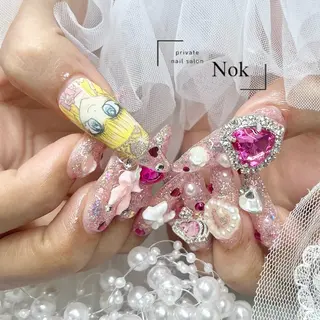 ネイル 池袋痛ネイル Nok. 渡辺のネイルデザイン